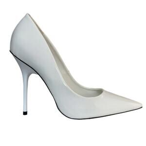 Good American Emma Heels in Ivory - Women's Size 8.5